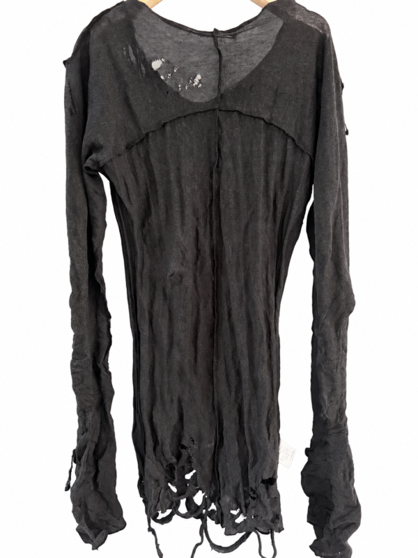 Distressed Layered Darkwear Top