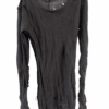 Distressed Layered Darkwear Top