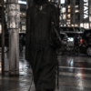 Distressed Layered Darkwear Top