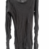 Distressed Layered Darkwear Top