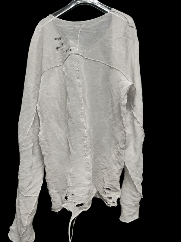 Distressed Layered Darkwear Top