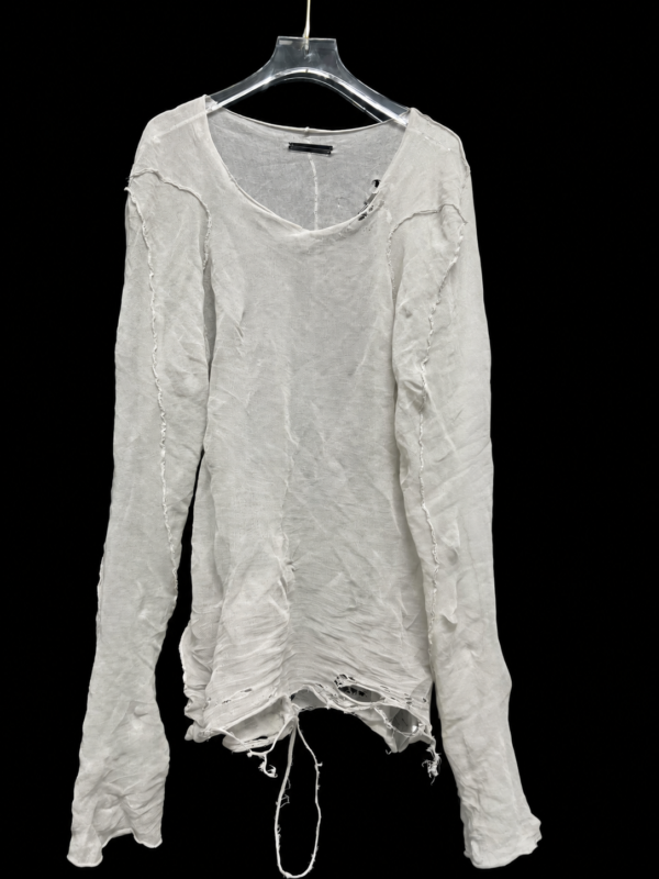 Distressed Layered Darkwear Top