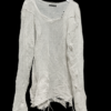 Distressed Layered Darkwear Top
