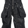 pants-white-bg-detail-03 Distressed Multi-Pocket Flared Cargo Pants
